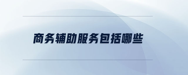 商务辅助服务与招生辅助服务 范围与内涵解析